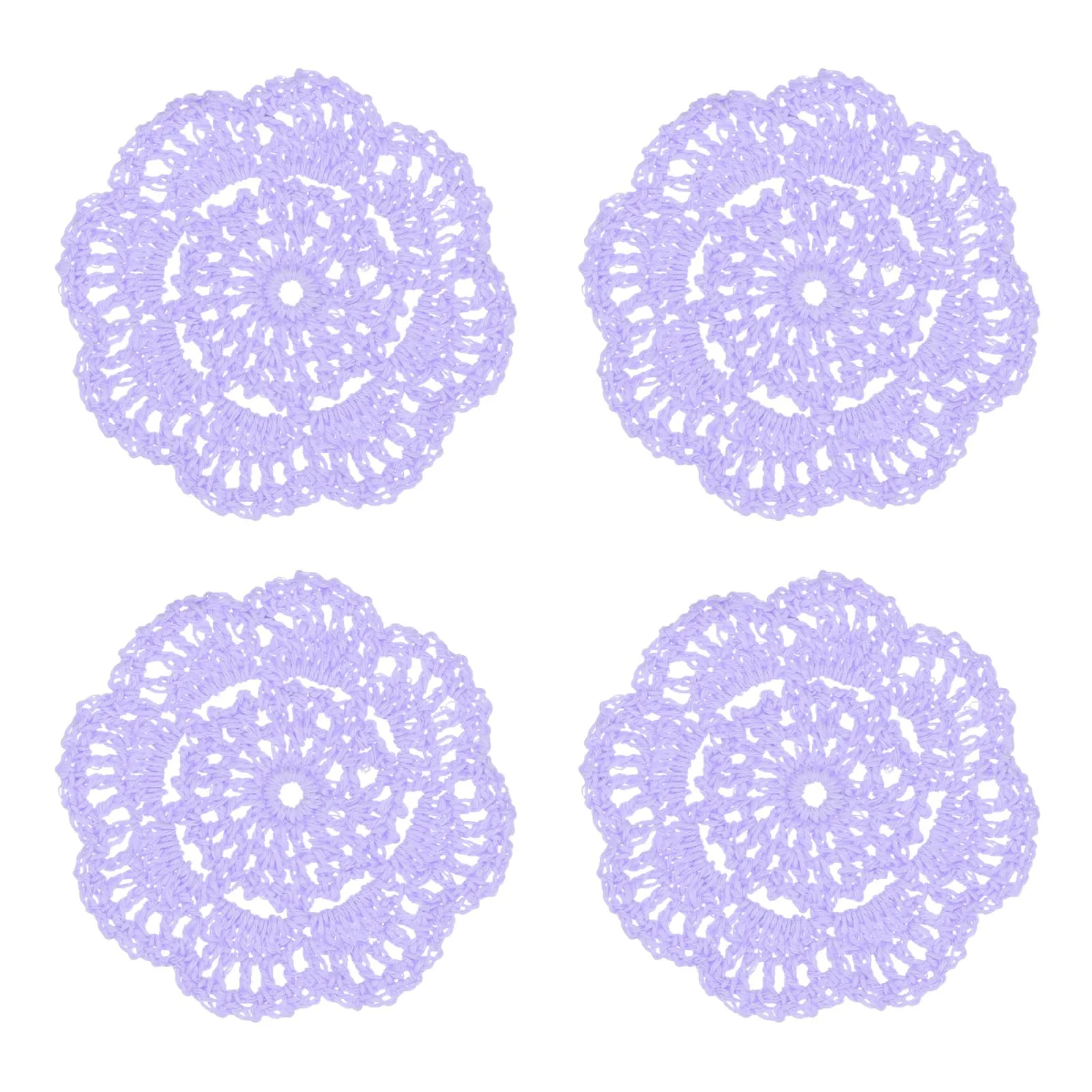 M METERXITY 4-Pack Centrini Da 4Pollici/10Cm Viola Pallido Chiaro - immagine 7