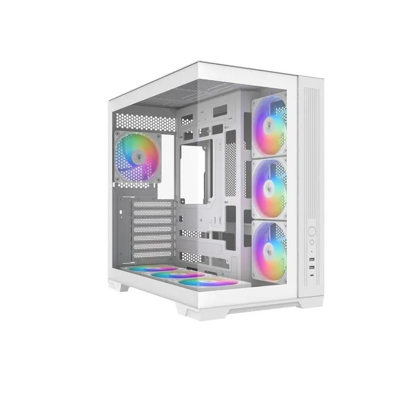 Case PC Sama V52 Midi Tower Gaming ATX Bianco - immagine 1