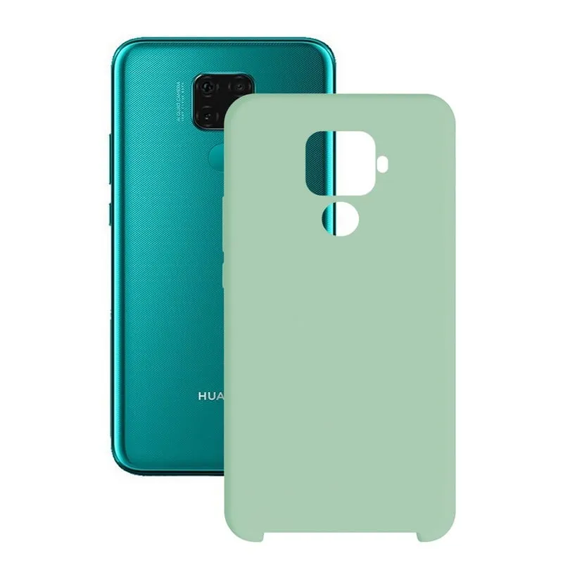 Contatta Custodia in TPU in seta turchese per Huawei Mate 30 Lite - immagine 1