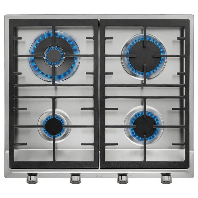 Piano cottura a gas naturale Teka EX 60.14G AI AL DR 4 zone in acciaio inossidabile - immagine 1