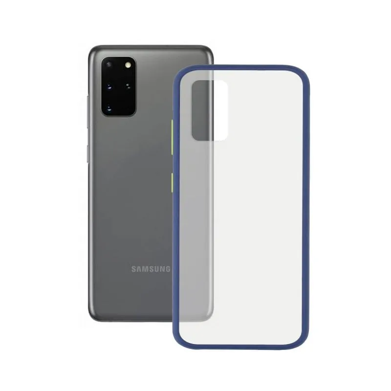 Custodia morbida Ksix Duo blu per Samsung Galaxy S20 Plus - immagine 1