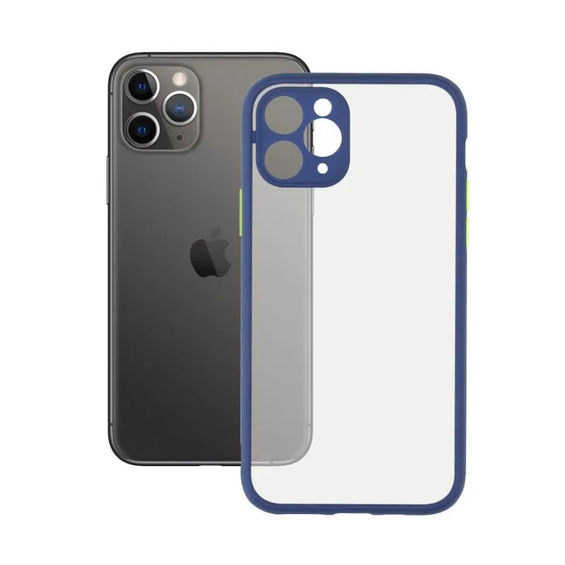 Custodia morbida blu Ksix Duo per iPhone 11 Pro - immagine 1