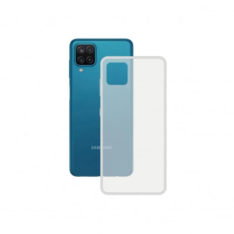 Custodia in TPU trasparente Flex Ksix per Samsung Galaxy A02S - immagine 1