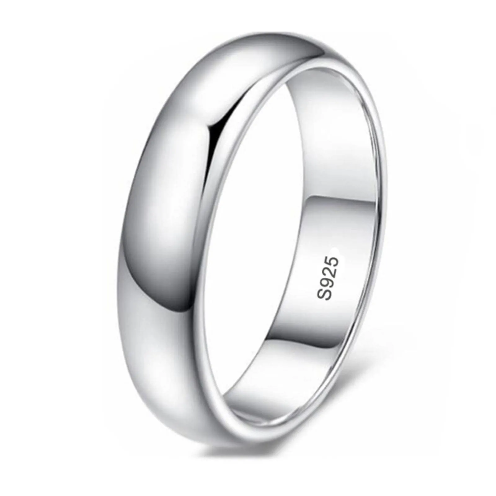 CXWK con Certificato Originale in Oro Bianco 18 carati Anello di Lusso Lab Diamond FEDI Nuziali da Sposa - immagine 1
