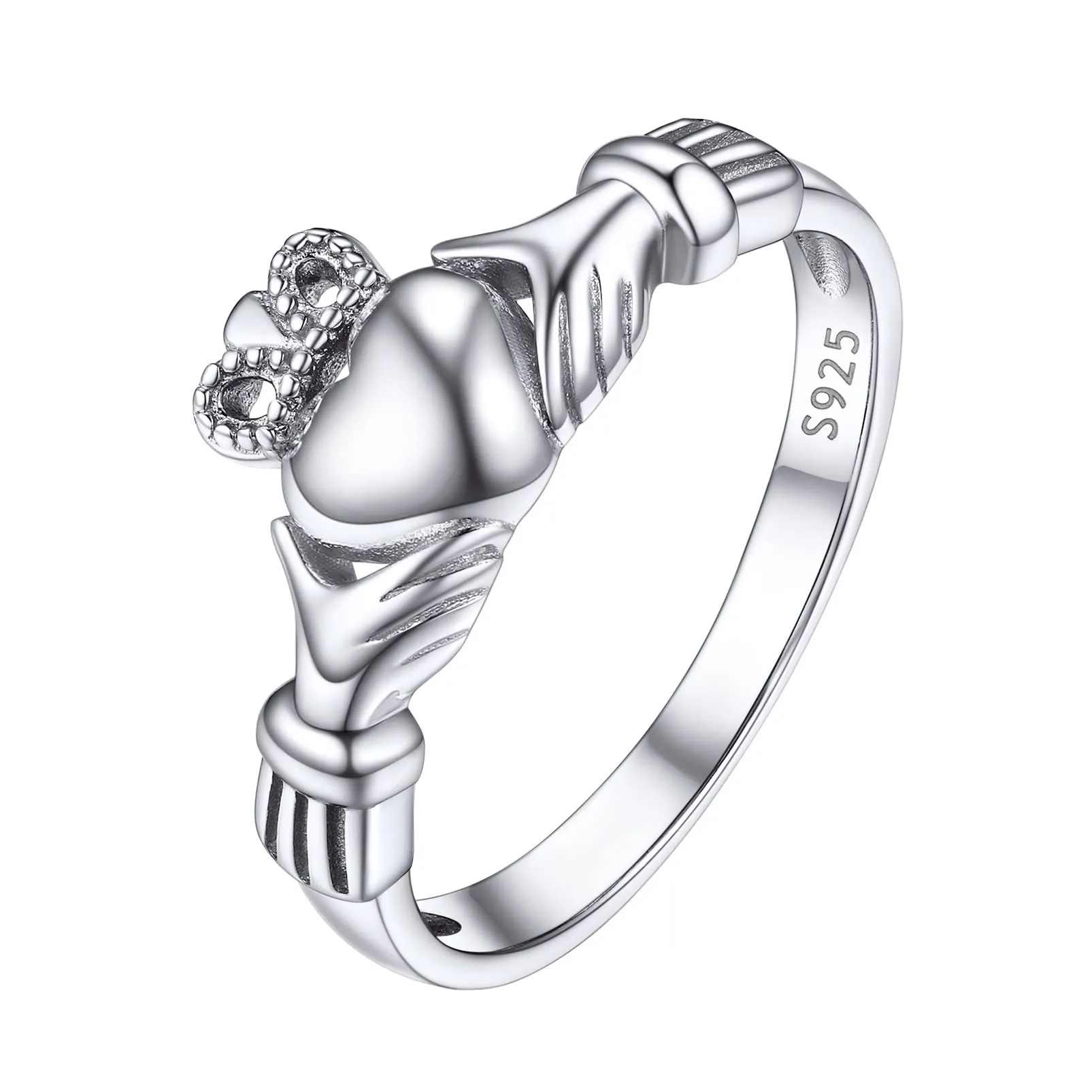 PROSILVER Anello Donna Argento 925 Claddagh Taglia 17 - immagine 1