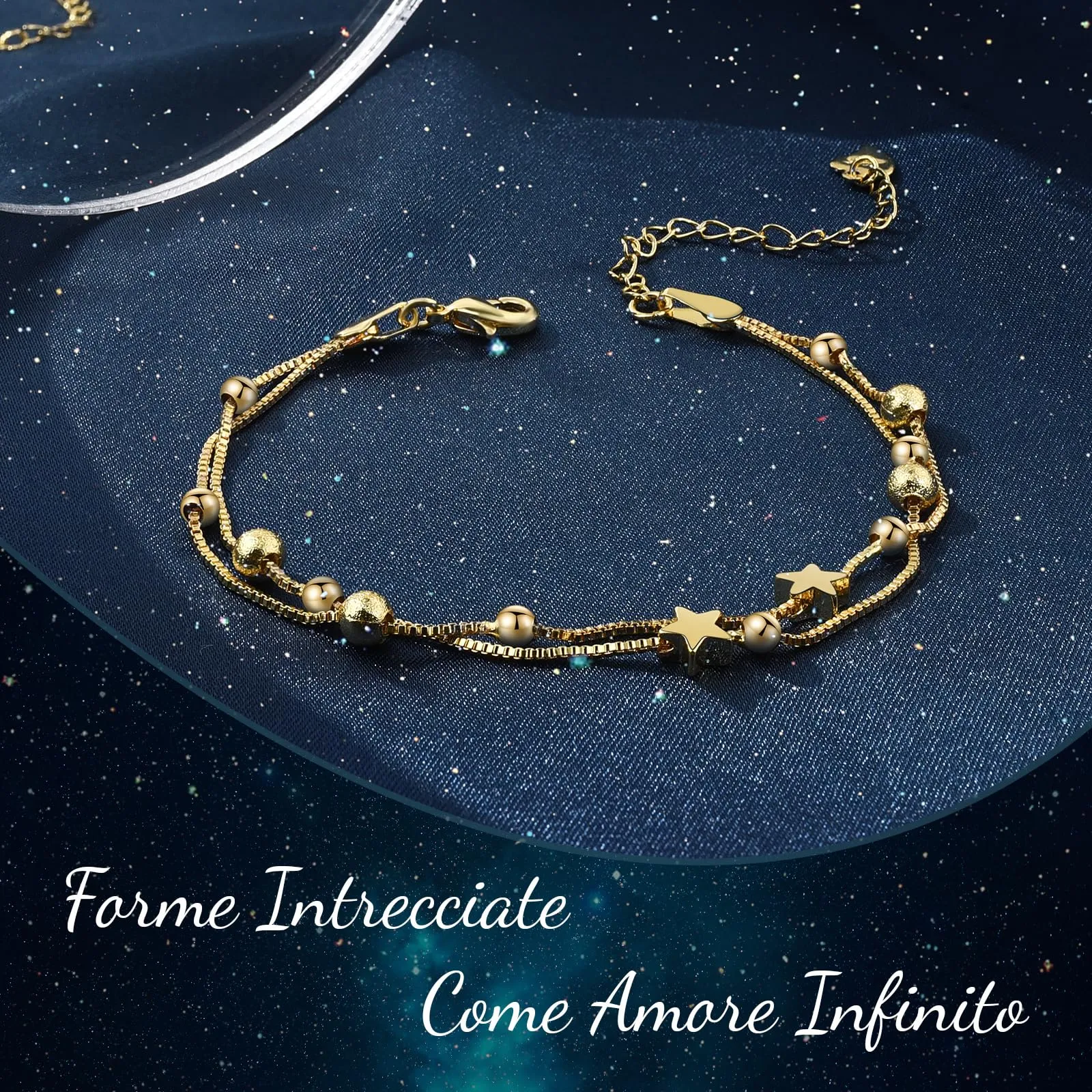 Cheerslife Regali Di Ispirazione Per Le Donne - Bracciale In Argento 925 - immagine 2