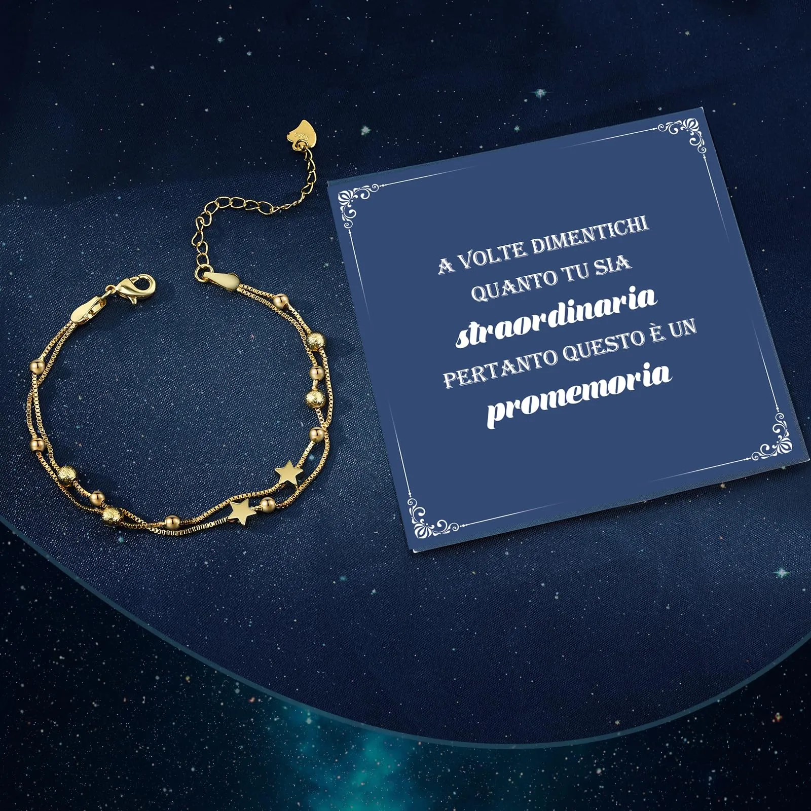 Cheerslife Regali Di Ispirazione Per Le Donne - Bracciale In Argento 925 - immagine 3