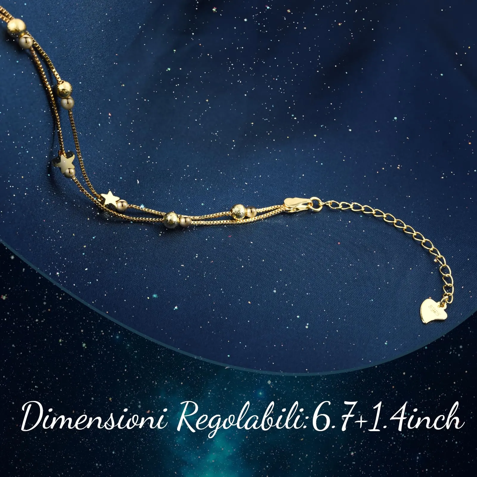 Cheerslife Regali Di Ispirazione Per Le Donne - Bracciale In Argento 925 - immagine 4