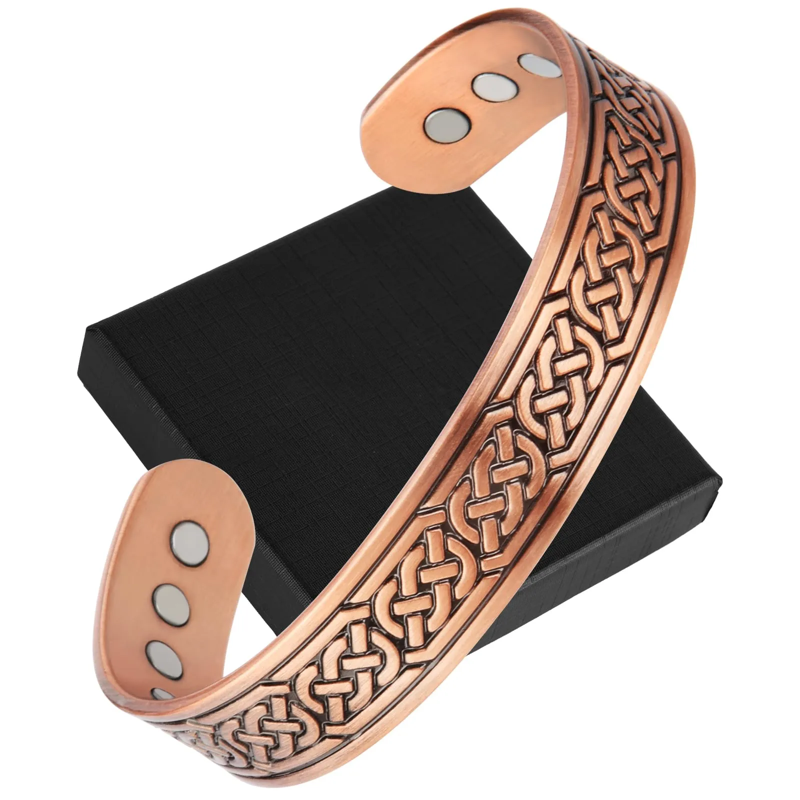 OFFCUP Braccialetti Magnetici, Unisex Braccialetti Magnetici con 12 Magneti - immagine 1