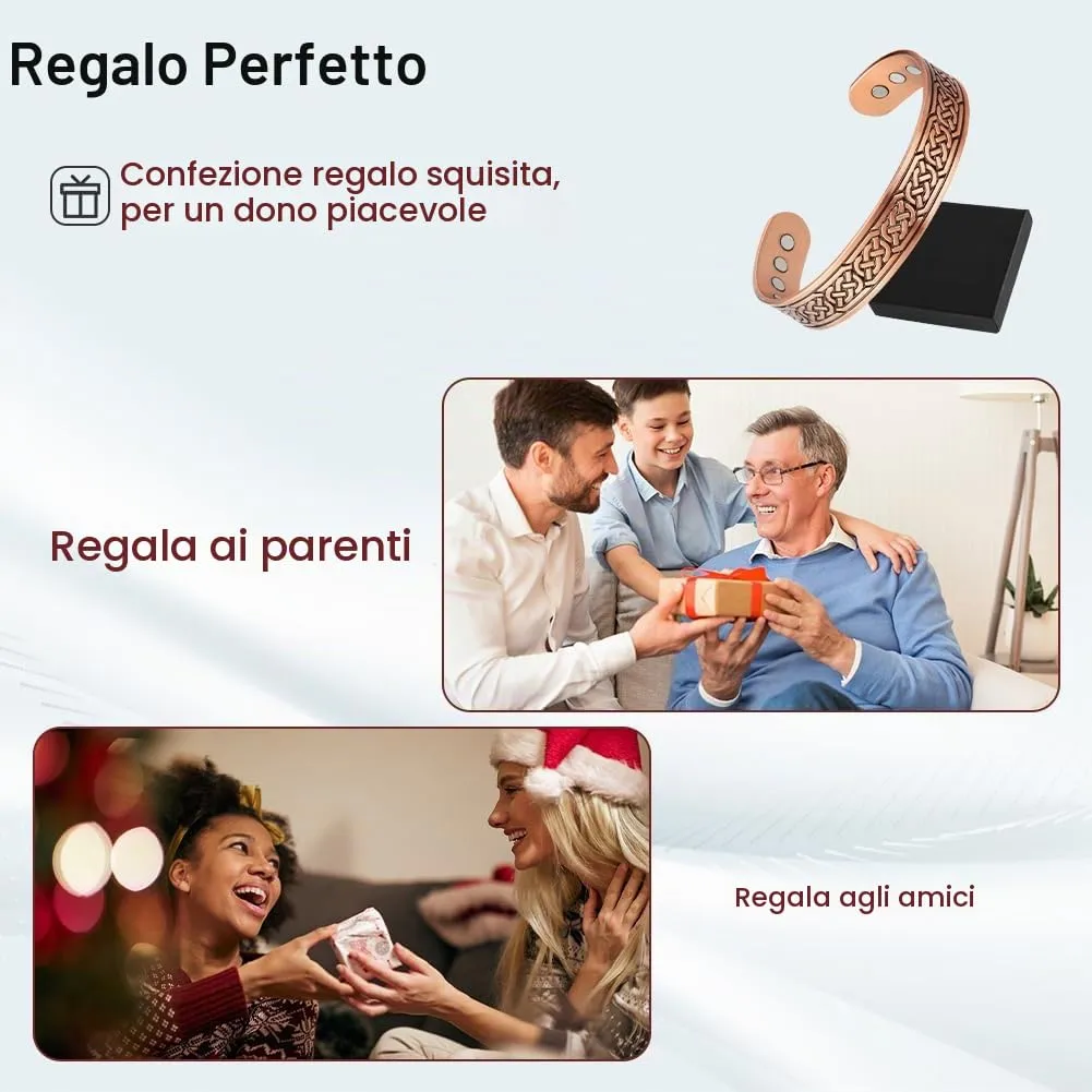 OFFCUP Braccialetti Magnetici, Unisex Braccialetti Magnetici con 12 Magneti - immagine 6
