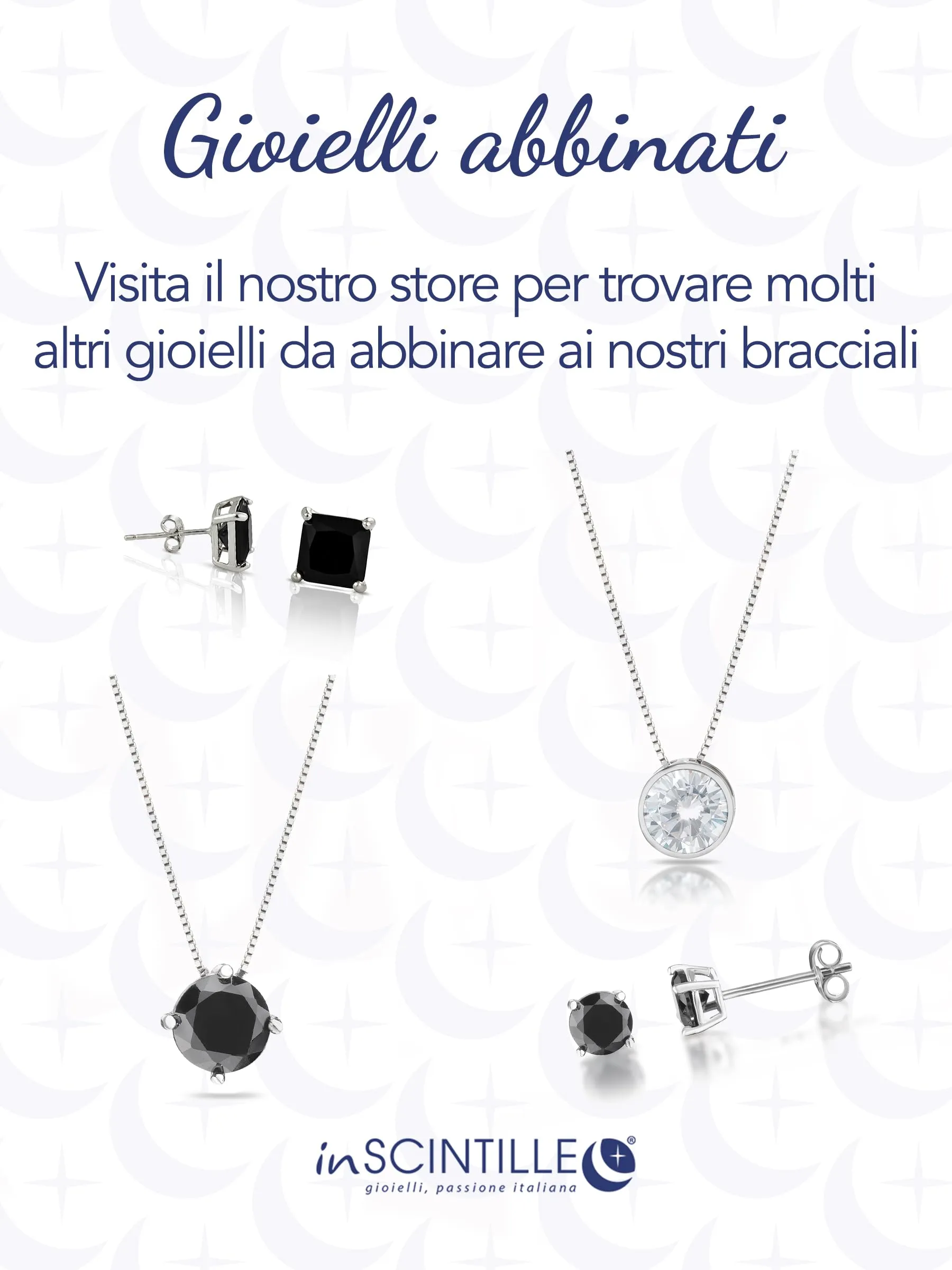 inSCINTILLE Bangle Bracciale Rigido Donna Uomo in Acciaio Inossidabile, Confezione Regalo Donna Uomo Inclusa, Braccialetti Bangles a Cerchio (Nero, Altezza 8mm - Circonferenza 18cm) - immagine 7