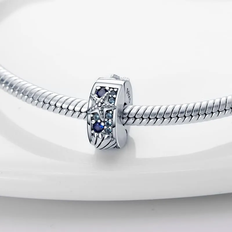 QIKAOLA Ciondoli Bead Charm Perline in argento sterling S925 per donne e ragazze per bracciali e collane europee - immagine 5