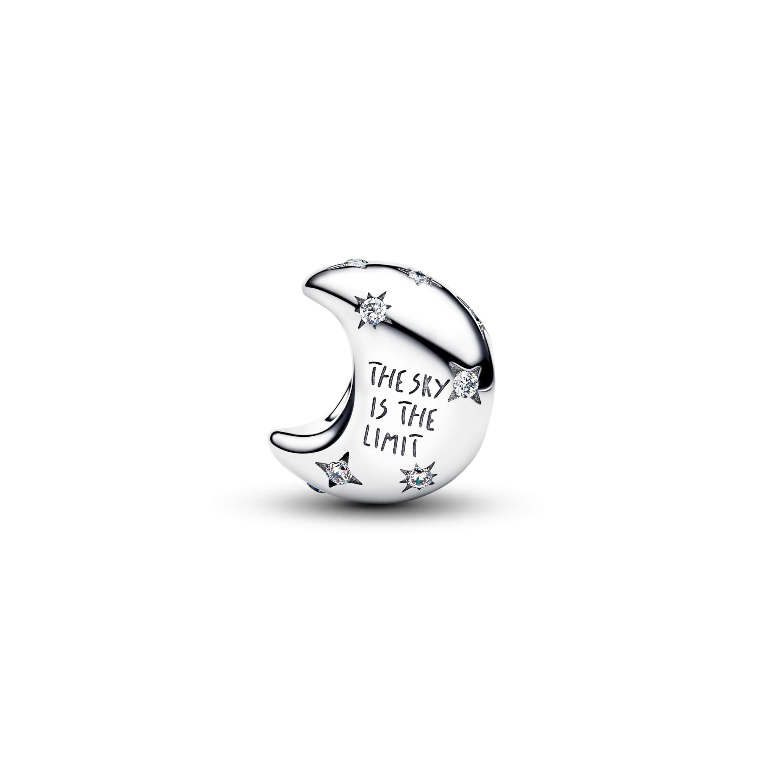 PANDORA Charm Momenti 794254C01 luna crescente - immagine 2