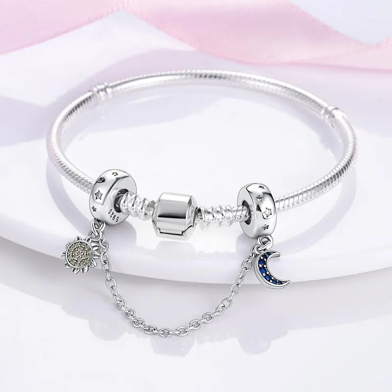 QIKAOLA Ciondoli Bead Charm Perline in argento sterling S925 per donne e ragazze per bracciali e collane europee - immagine 4