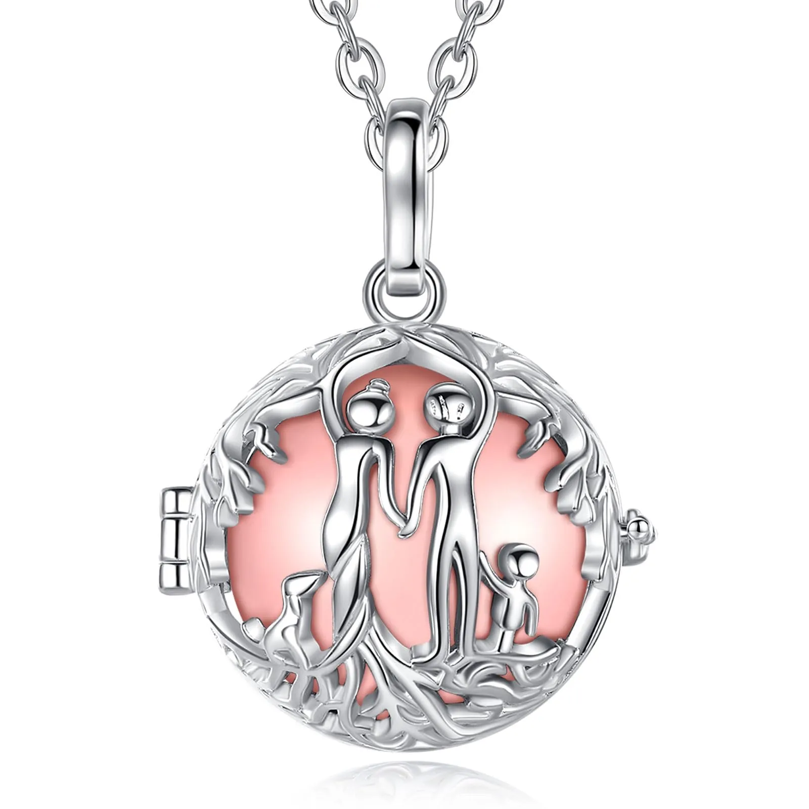 CELESTIA Collana Chiama Angeli Gravidanza Albero Della Vita Ciondolo Richiamo Degli Angeli Gravidanza Collane Lunghe Donna Regali Per Donne Incinte - immagine 9