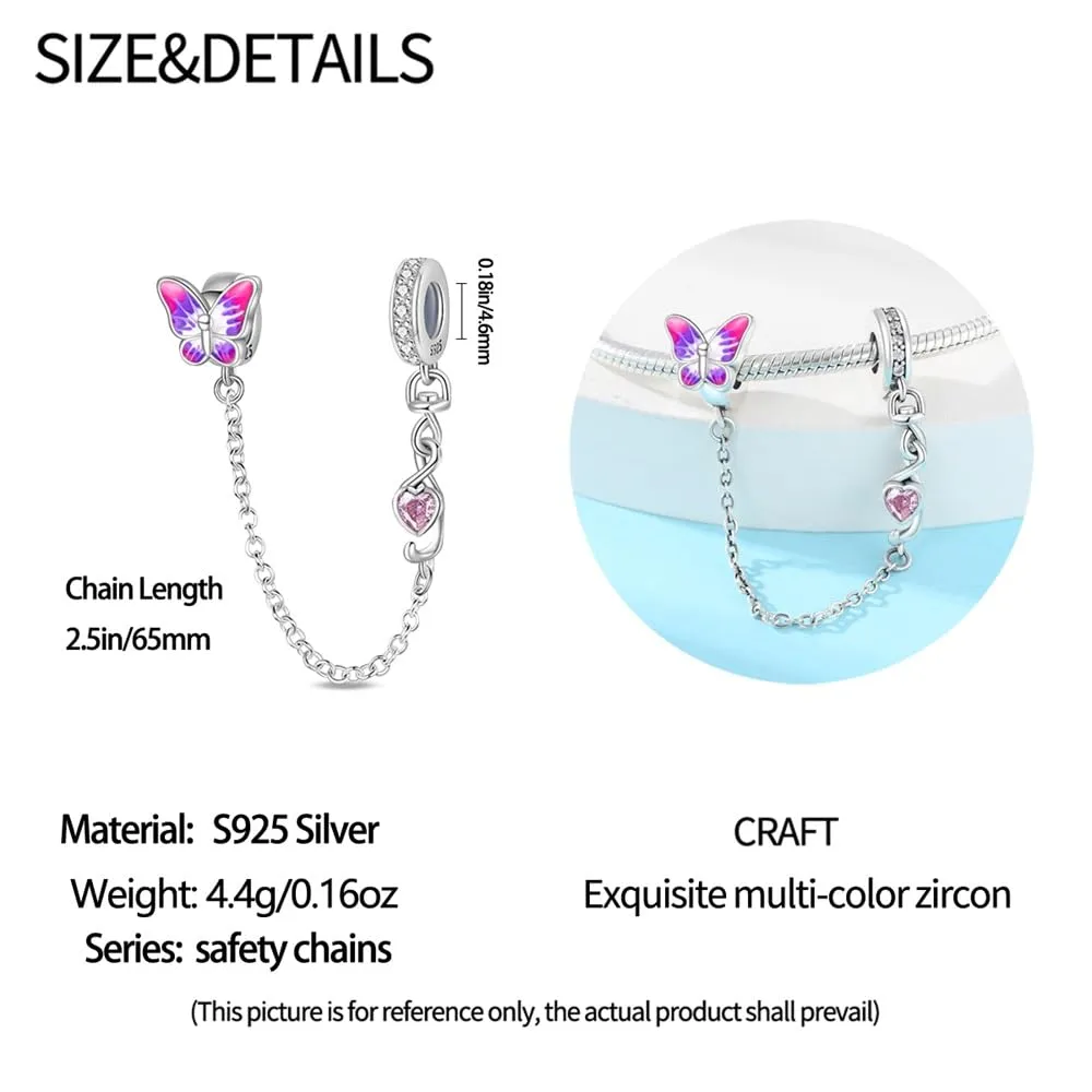 QIKAOLA Ciondoli Bead Charm Perline in argento sterling S925 per donne e ragazze per bracciali e collane europee - immagine 3