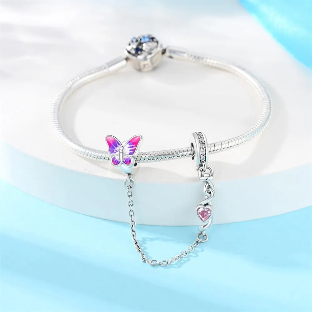 QIKAOLA Ciondoli Bead Charm Perline in argento sterling S925 per donne e ragazze per bracciali e collane europee - immagine 5