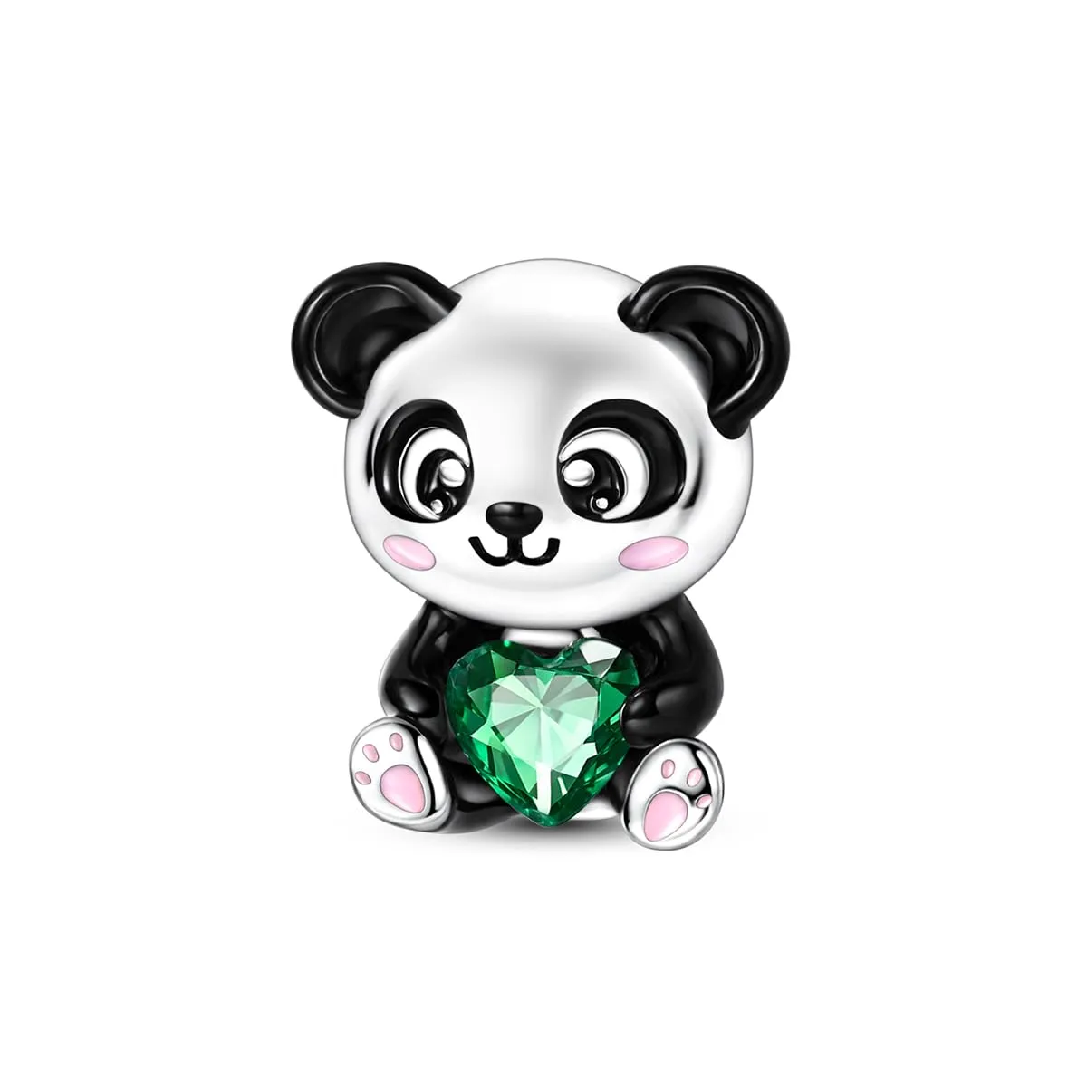 QIKAOLA Ciondoli Bead Charm Perline in argento sterling S925 per donne e ragazze per bracciali e collane europee - immagine 1