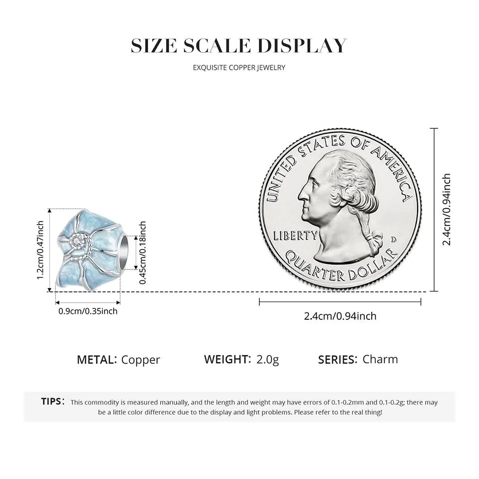 SOUTHPLUS Ciondoli Argento Sterling 925 con Cubic Zirconia Pendenti,Charms per Bracciali,con Braccialetti e Collane Europei, Perfetto Regali per Moglie e Ragazze (Conchiglie) - immagine 6