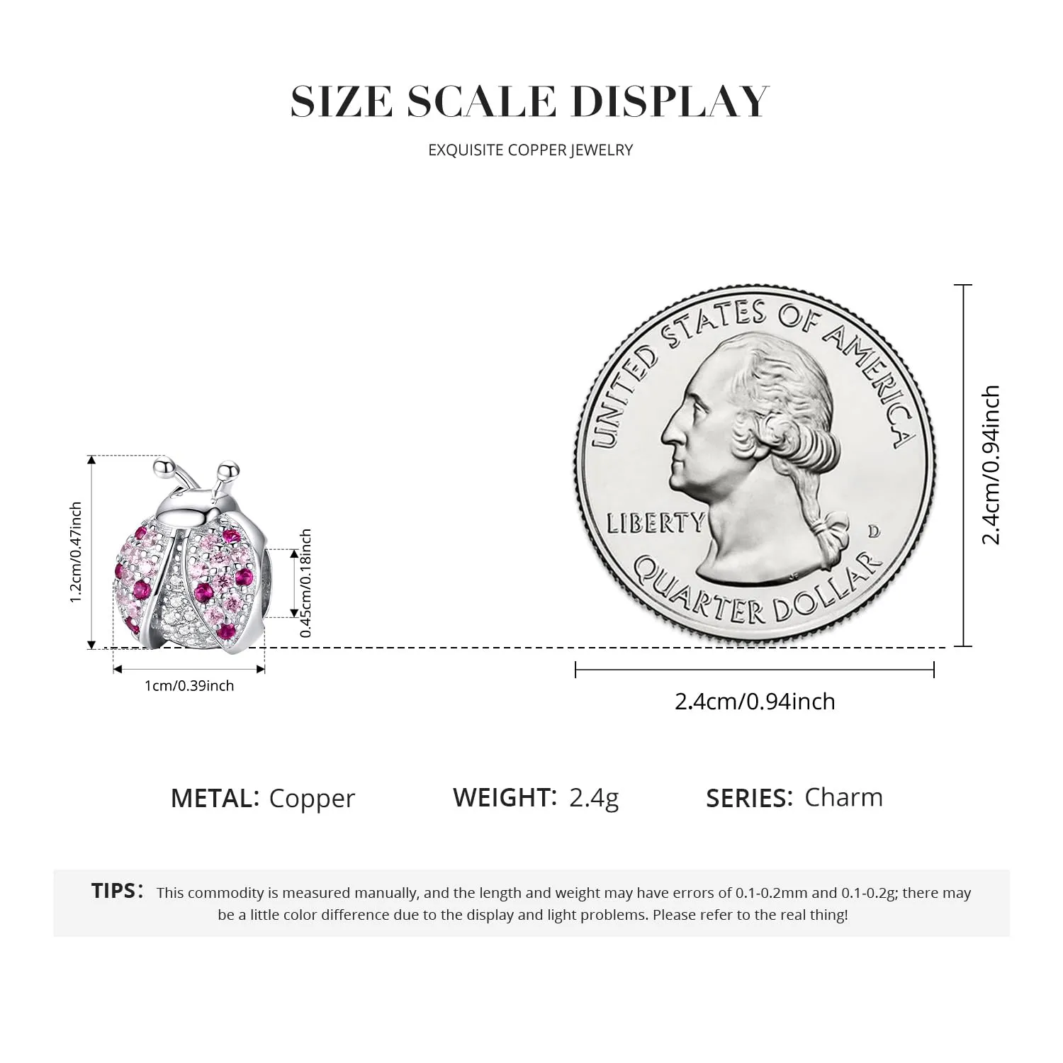 SOUTHPLUS Charms Ciondolo in Argento Sterling 925 con Zirconi 5A, Con Scatola Regalo, Adatto per Braccialetti Charm Europei, Gioiello da Regalo per Donne e Signore, Piccolo, Zirconia cubica - immagine 5