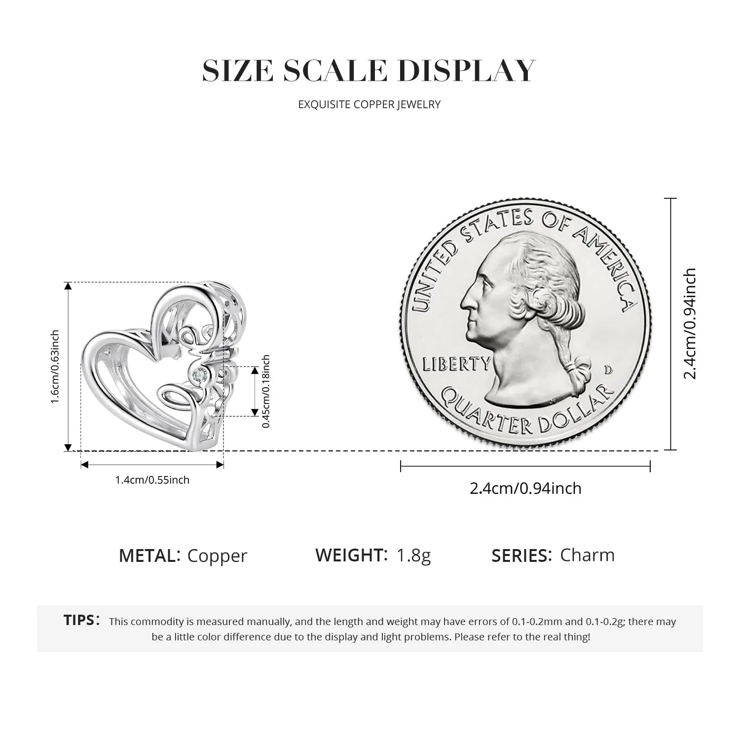 SOUTHPLUS Charms Ciondolo in Argento Sterling 925 con Zirconi 5A, Con Scatola Regalo, Adatto per Braccialetti Charm Europei, Gioiello da Regalo per Donne e Signore, Piccolo, Zirconia cubica - immagine 5