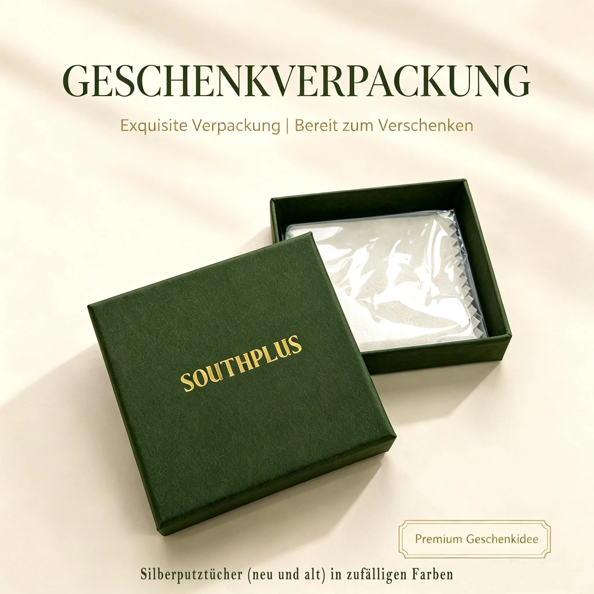 SOUTHPLUS Charms Ciondolo 925 Argento Sterling e Zirconia Cubica 5A con Confezione Regalo, Adatto per Braccialetto Charm Europeo, Gioielli da Regalo per Donne, Piccolo, 925 argento sterling - immagine 6