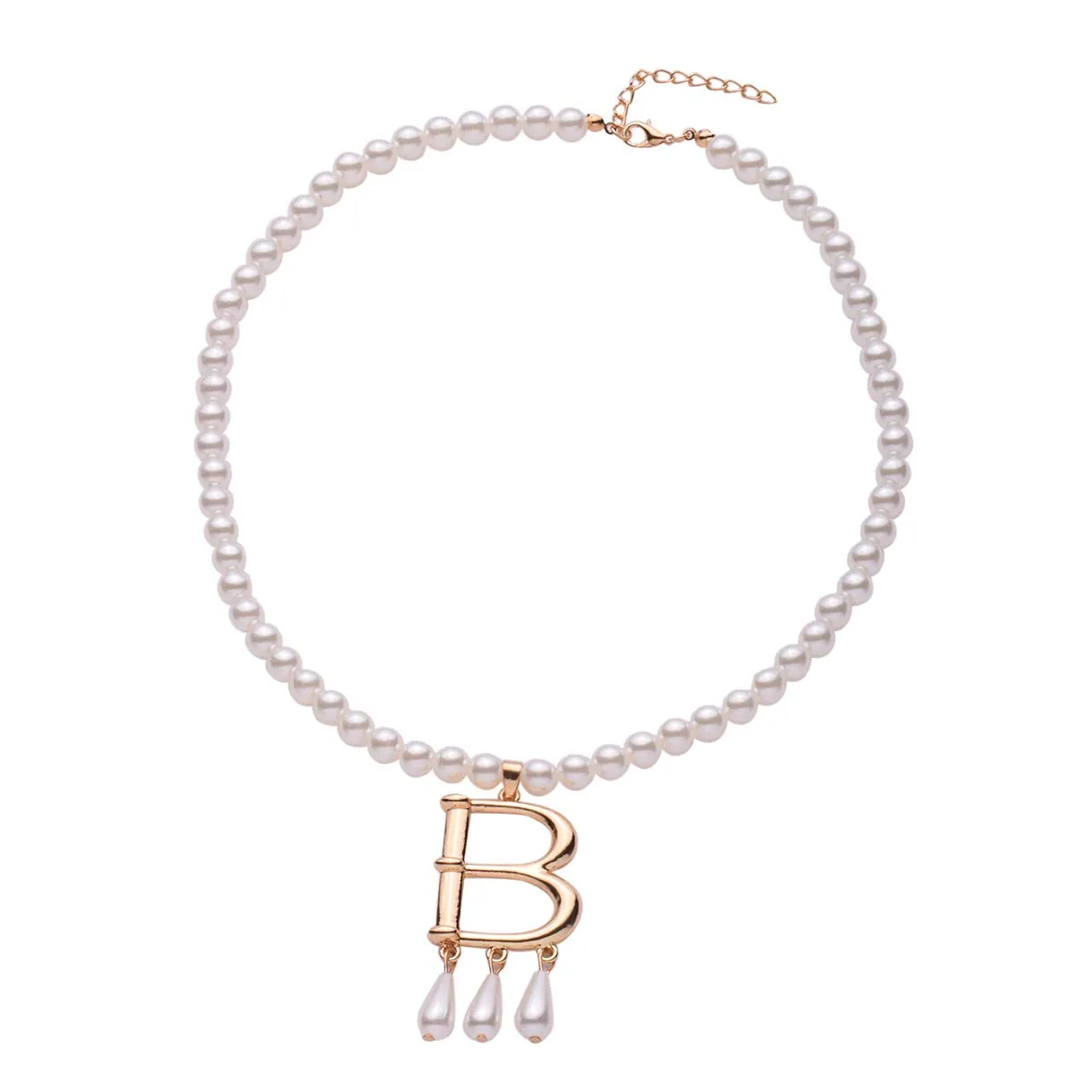 GRACEART Collana Anne Boleyn con perle finte, taglia unica - immagine 2