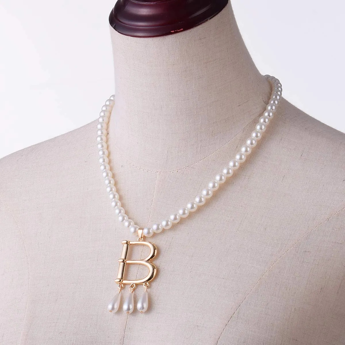 GRACEART Anne Bolena Faux Perla Collana Vittoria (style01) - immagine 3