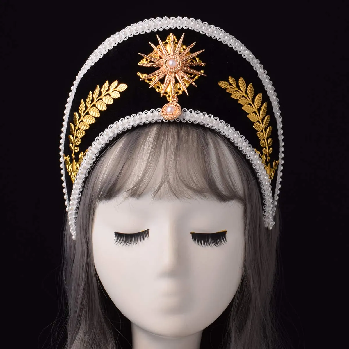 GRACEART Anne Bolena Faux Perla Collana Vittoria (style03) - immagine 3