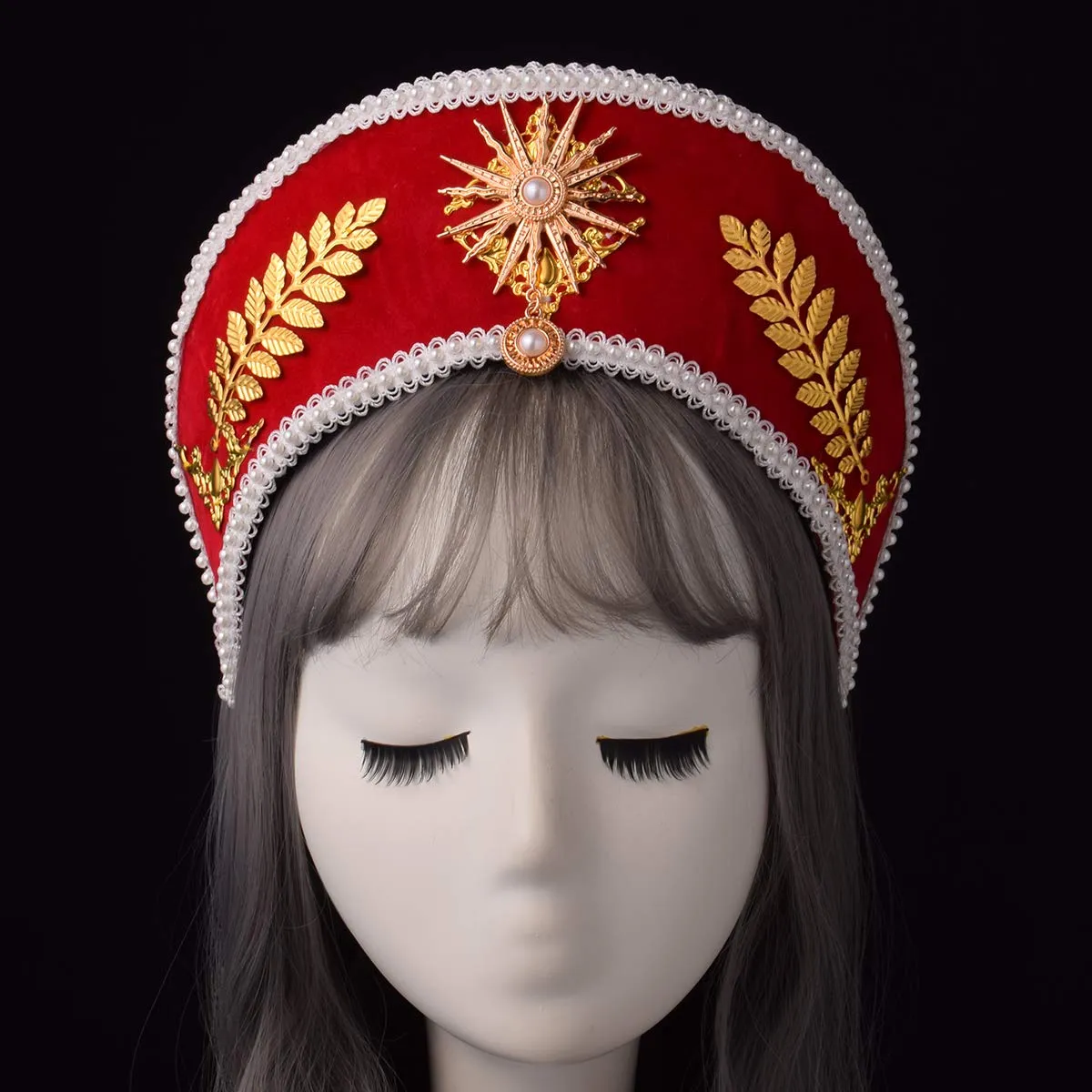GRACEART Anne Bolena Faux Perla Collana Vittoria (style04) - immagine 3