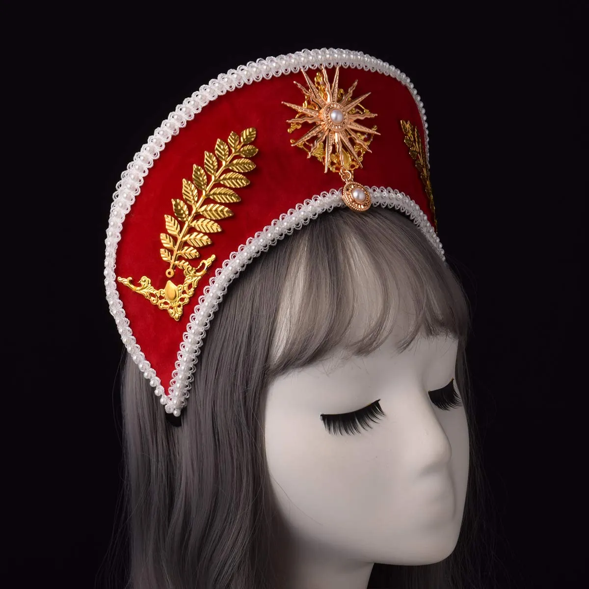 GRACEART Anne Bolena Faux Perla Collana Vittoria (style04) - immagine 4