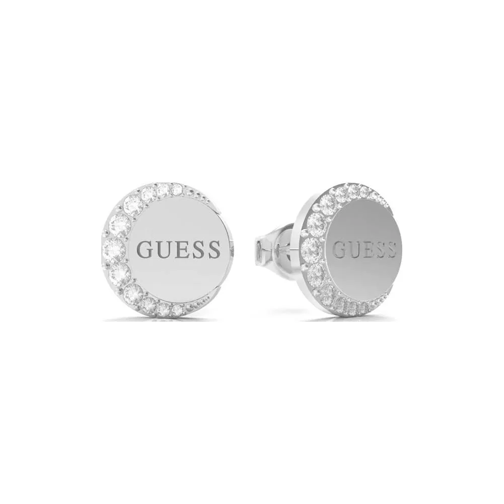 GUESS Orecchini Donna Acciaio Inossidabile Argento Luna - immagine 3