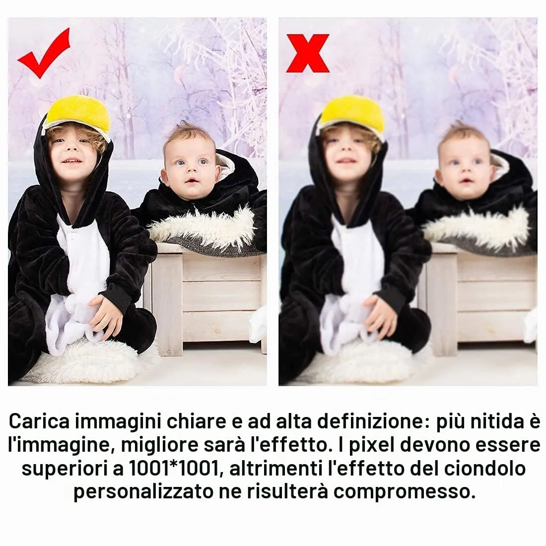 RWQIAN Collana di Foto Personalizzata per le Donne Ragazze Coppia in Acciaio Inossidabile Cuore Locket Portafoto Pendente Incisione Testo Collane Gioielli - immagine 4