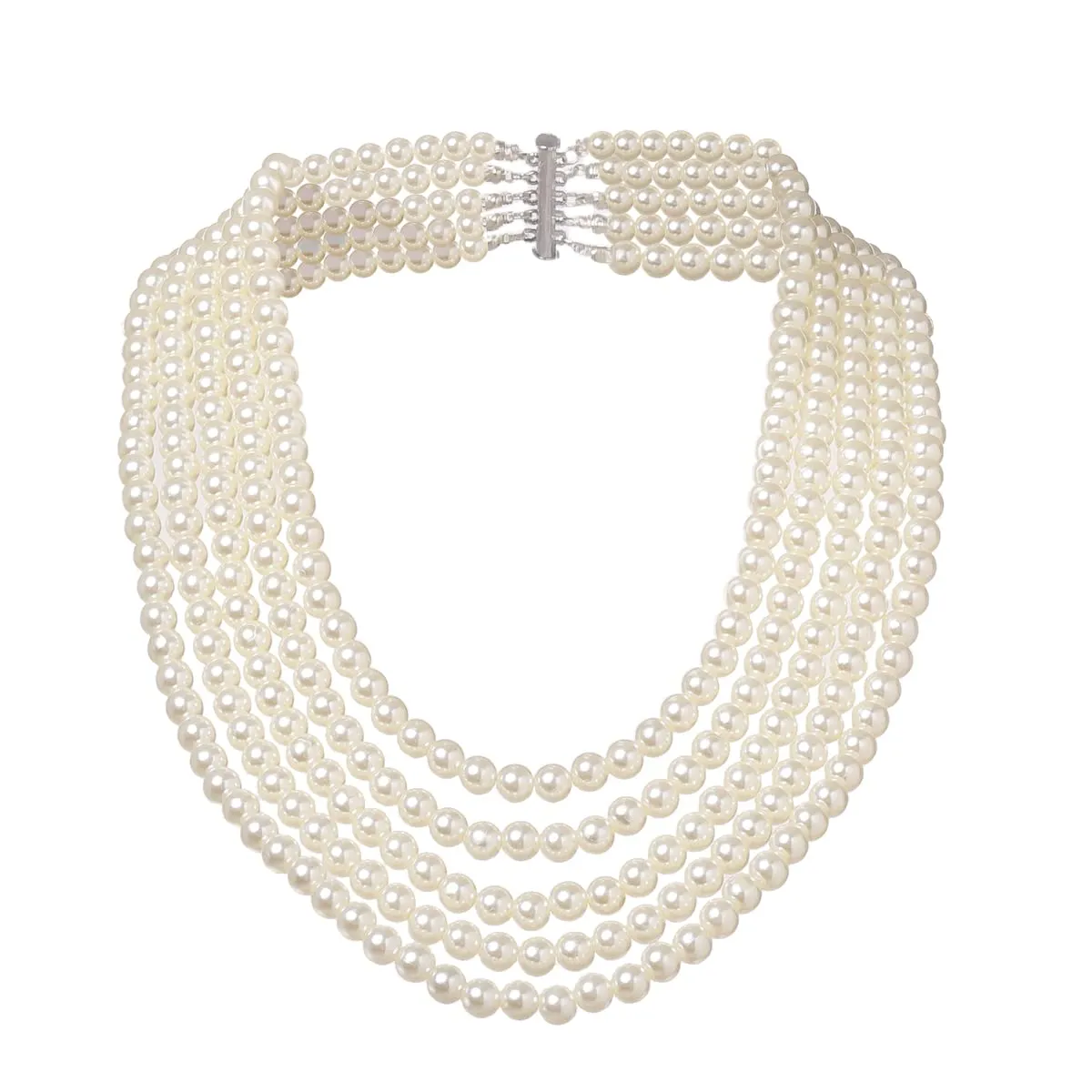 GRACEART Anne Boleyn - Collana girocollo con perle finte, stile vintage, elegante, gioiello da collo per donne e ragazze (style06), perle finte - immagine 1