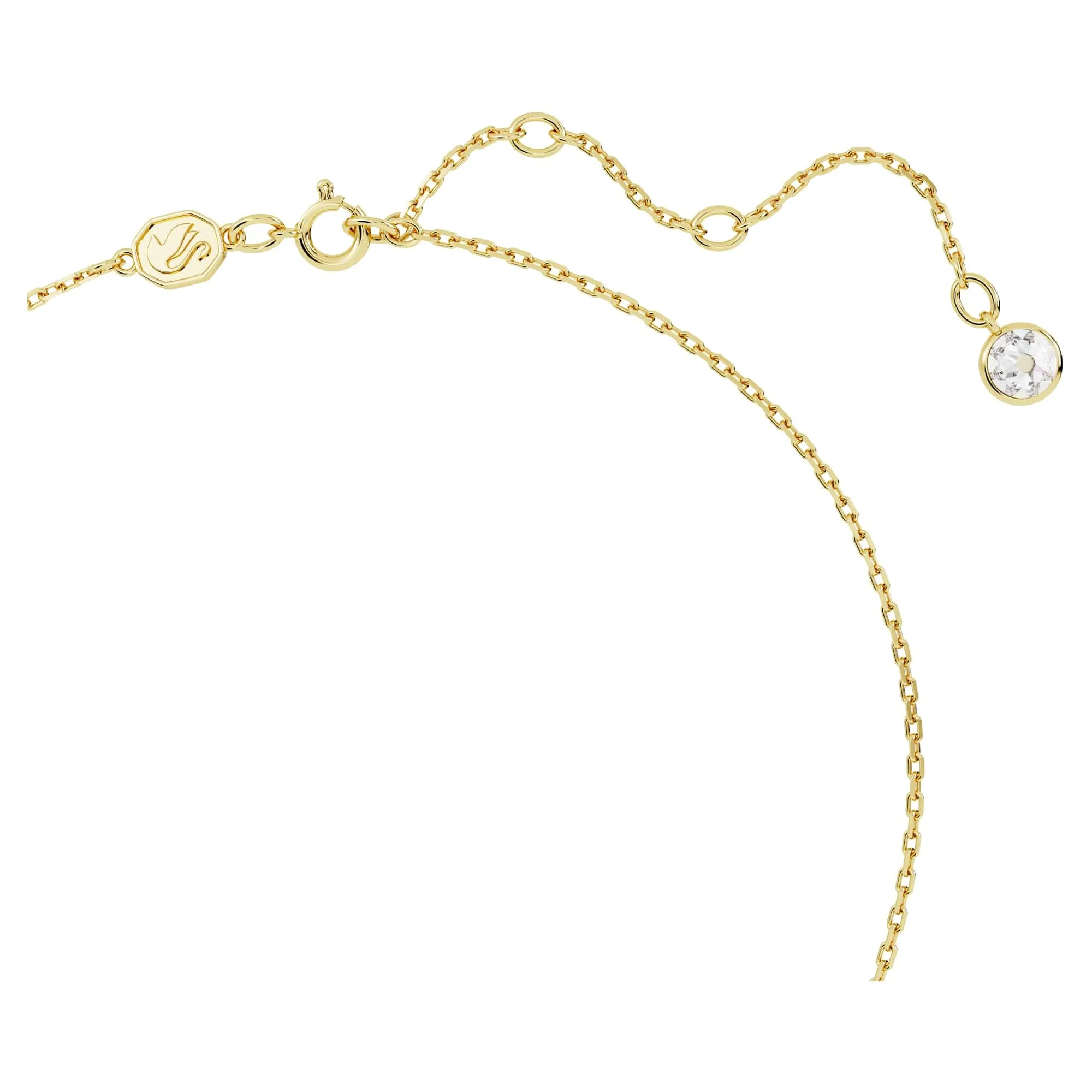 Swarovski Pendente Stilla, Cuore, Rosso, Placcato color oro - immagine 4