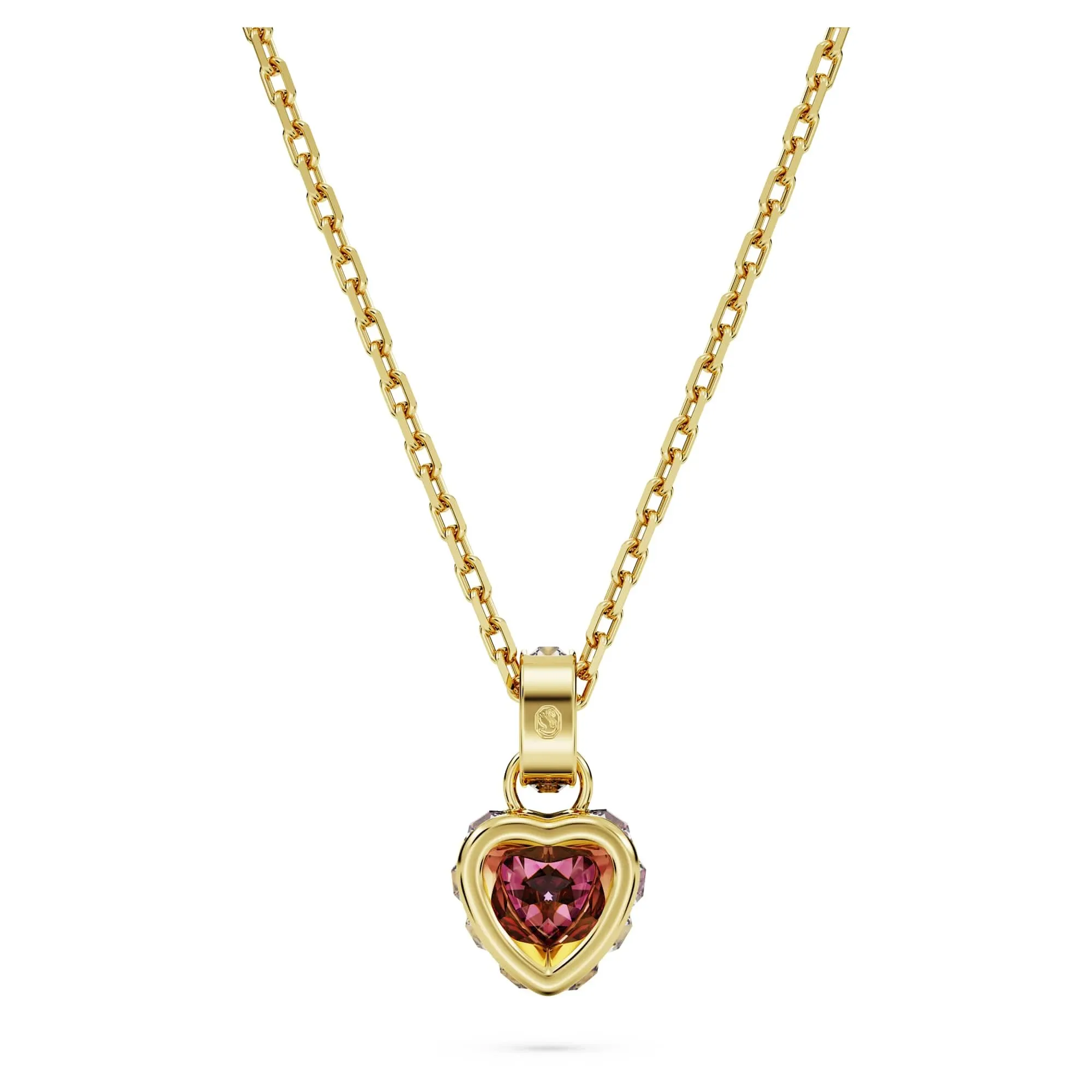 Swarovski Pendente Stilla, Cuore, Rosso, Placcato color oro - immagine 5
