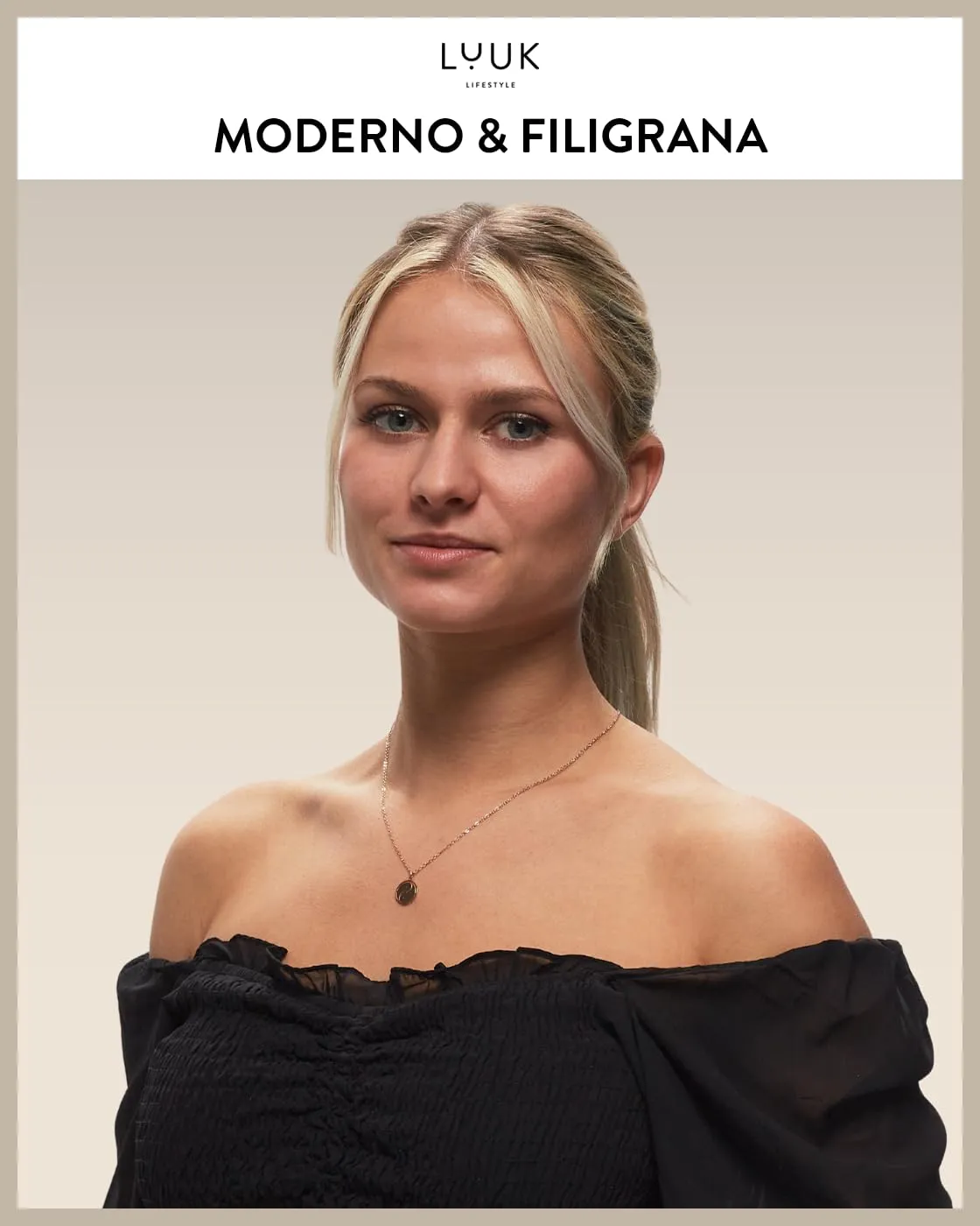 LUUK LIFESTYLE Collana femminile con ciondolo Yin Yang, idea regalo per appassionati di cultura asiatica, 50 cm, accessorio moda, oro rosa - immagine 2