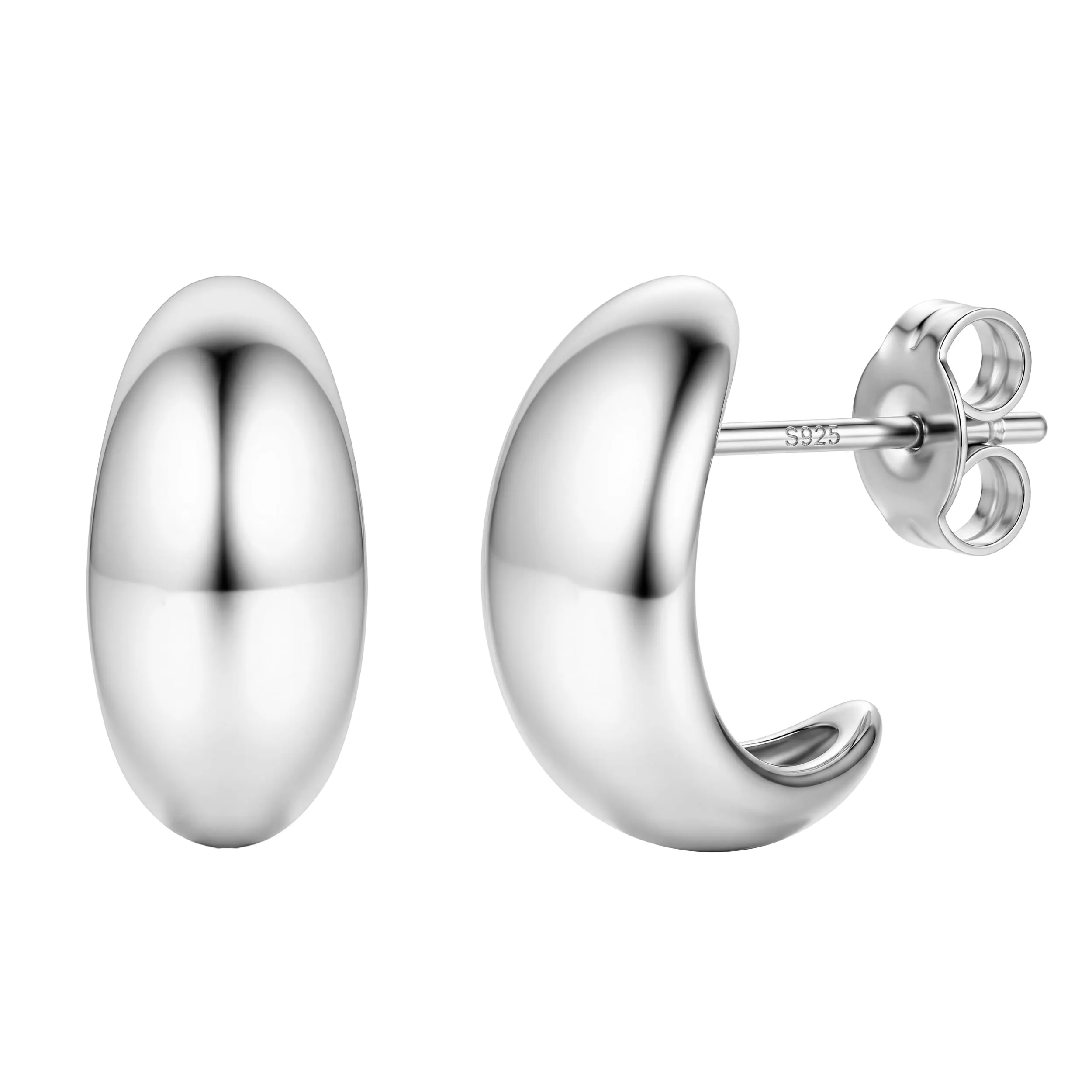 Diamday Orecchini Donna Placcato Orecchini Goccia d'Acqua - immagine 1