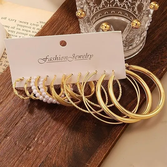 18 Paia Orecchini Oro Donna Set,Orecchini Oro Set,Sets Orecchine Anallergici Donna Oros, Zircone Sintetico Scintillante, Un Gioiello Elegante da Regalare, Perfetto per Mamme, Mogli O Fidanzate/A - immagine 5