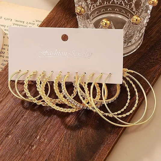 18 Paia Orecchini Oro Donna Set,Orecchini Oro Set,Sets Orecchine Anallergici Donna Oros, Zircone Sintetico Scintillante, Un Gioiello Elegante da Regalare, Perfetto per Mamme, Mogli O Fidanzate/A - immagine 7