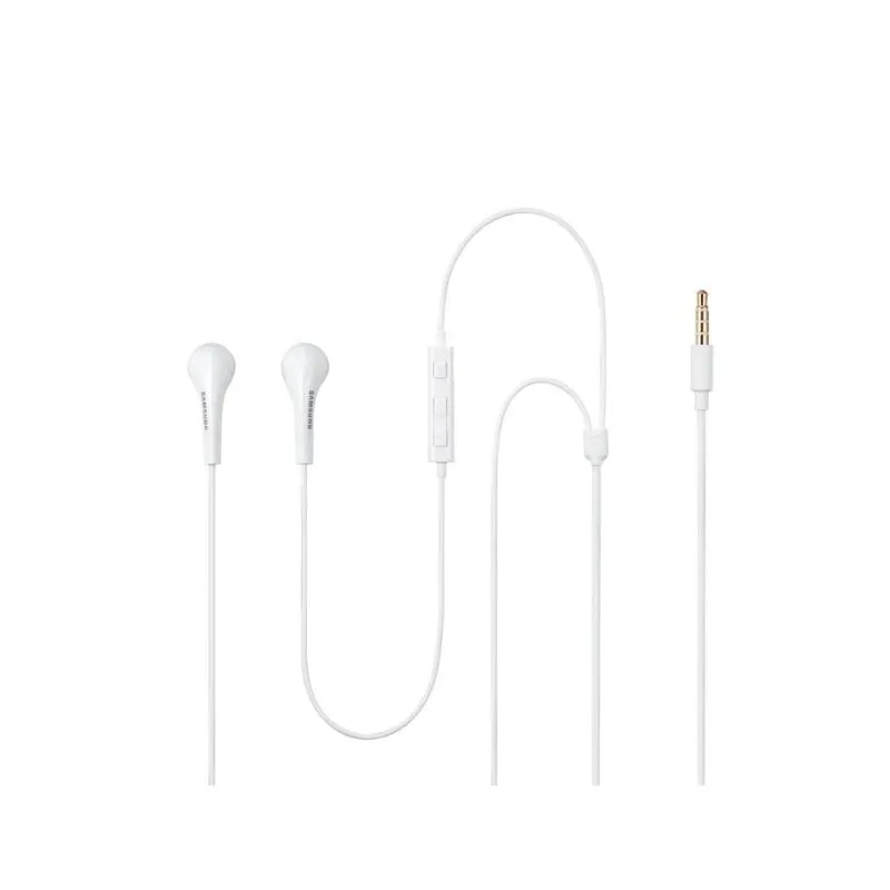 Auricolari Samsung EHS64 con filo jack 3,5 mm per chiamate e musica bianchi - immagine 1