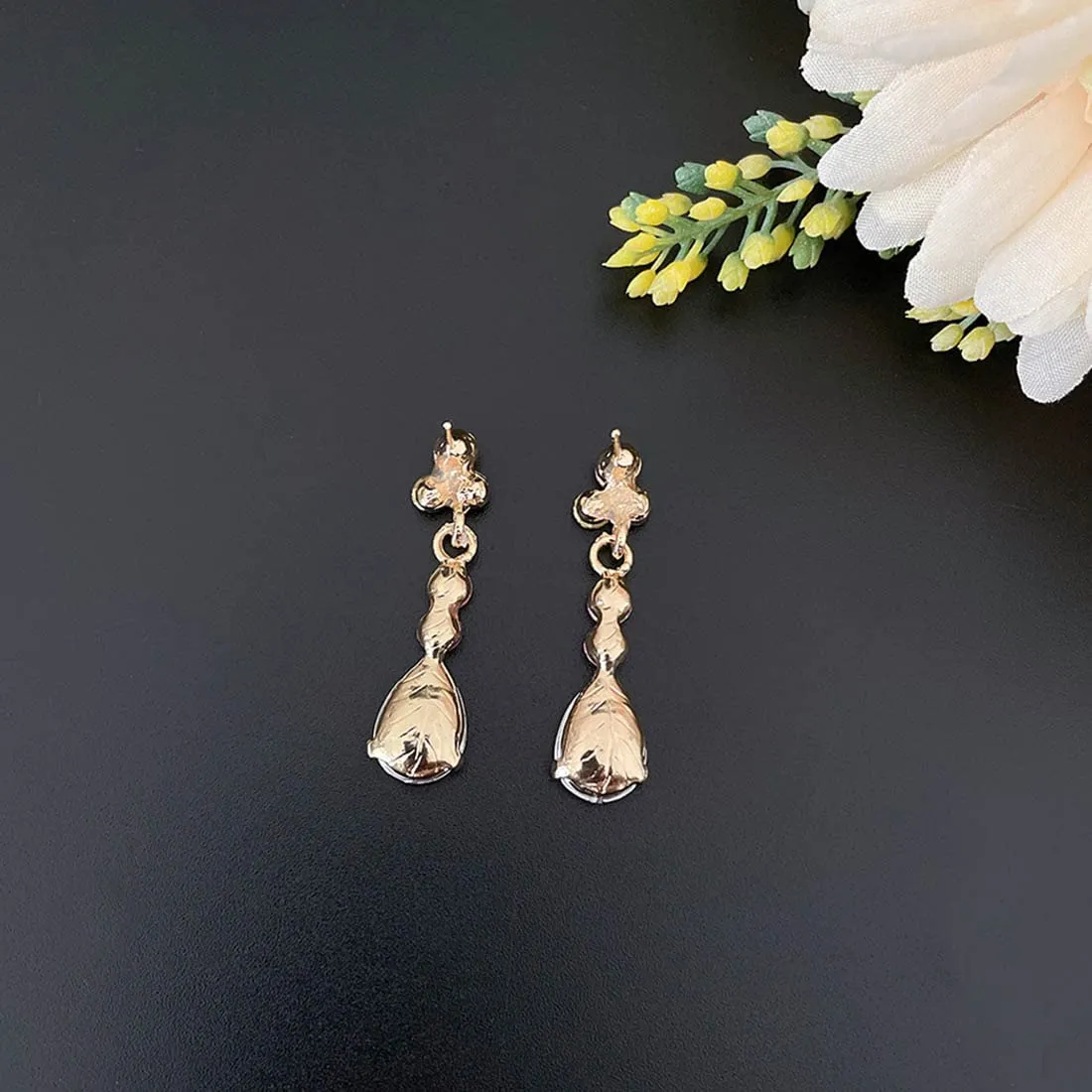 Prosy Bride Strass Collana e Orecchini Set Collana di Cristallo Bridal Party Wedding Jewelry Set per le Donne e le Ragazze (Rosa) - immagine 7