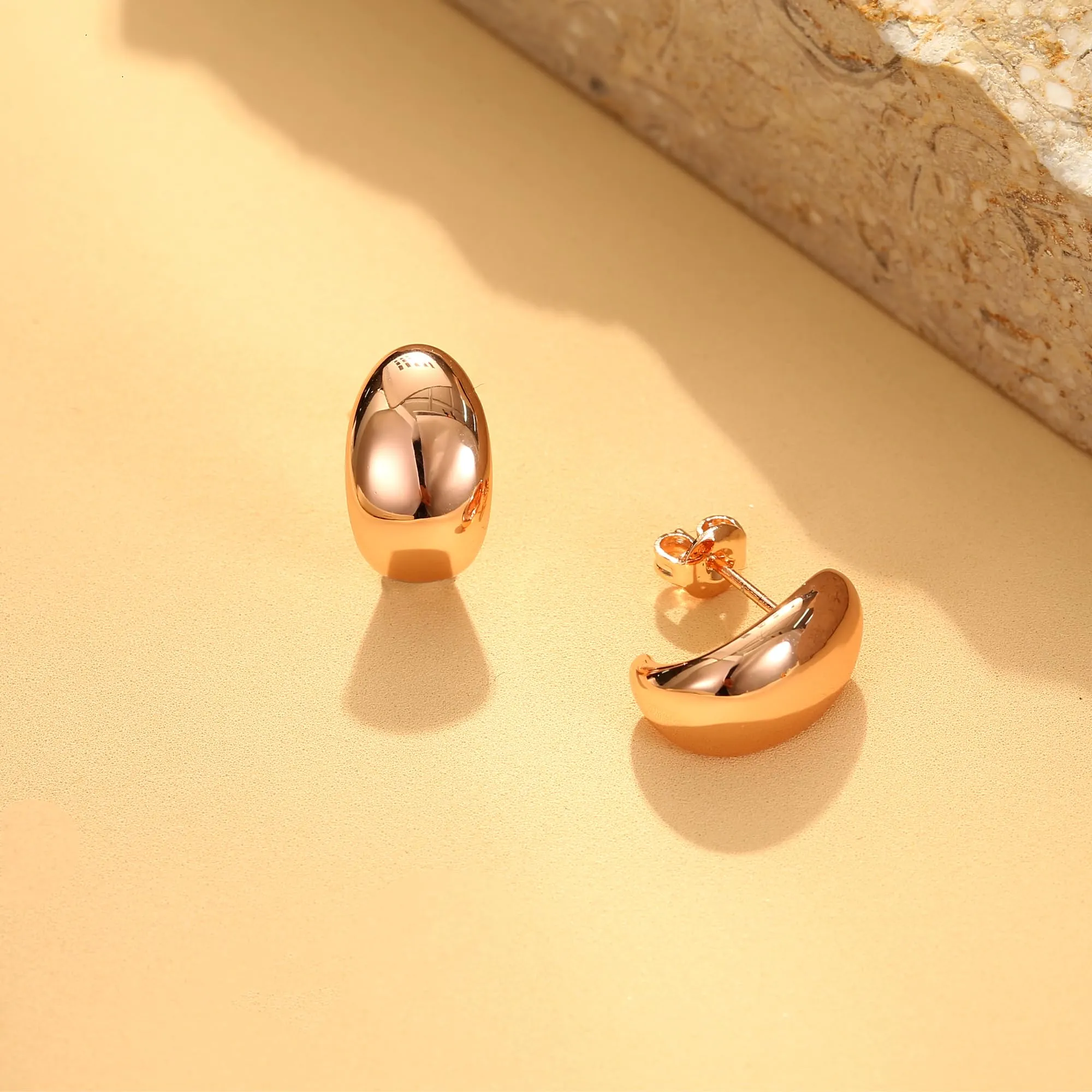Diamday Orecchini Donna Placcato Rose Orecchini Goccia d'Acqua - immagine 6