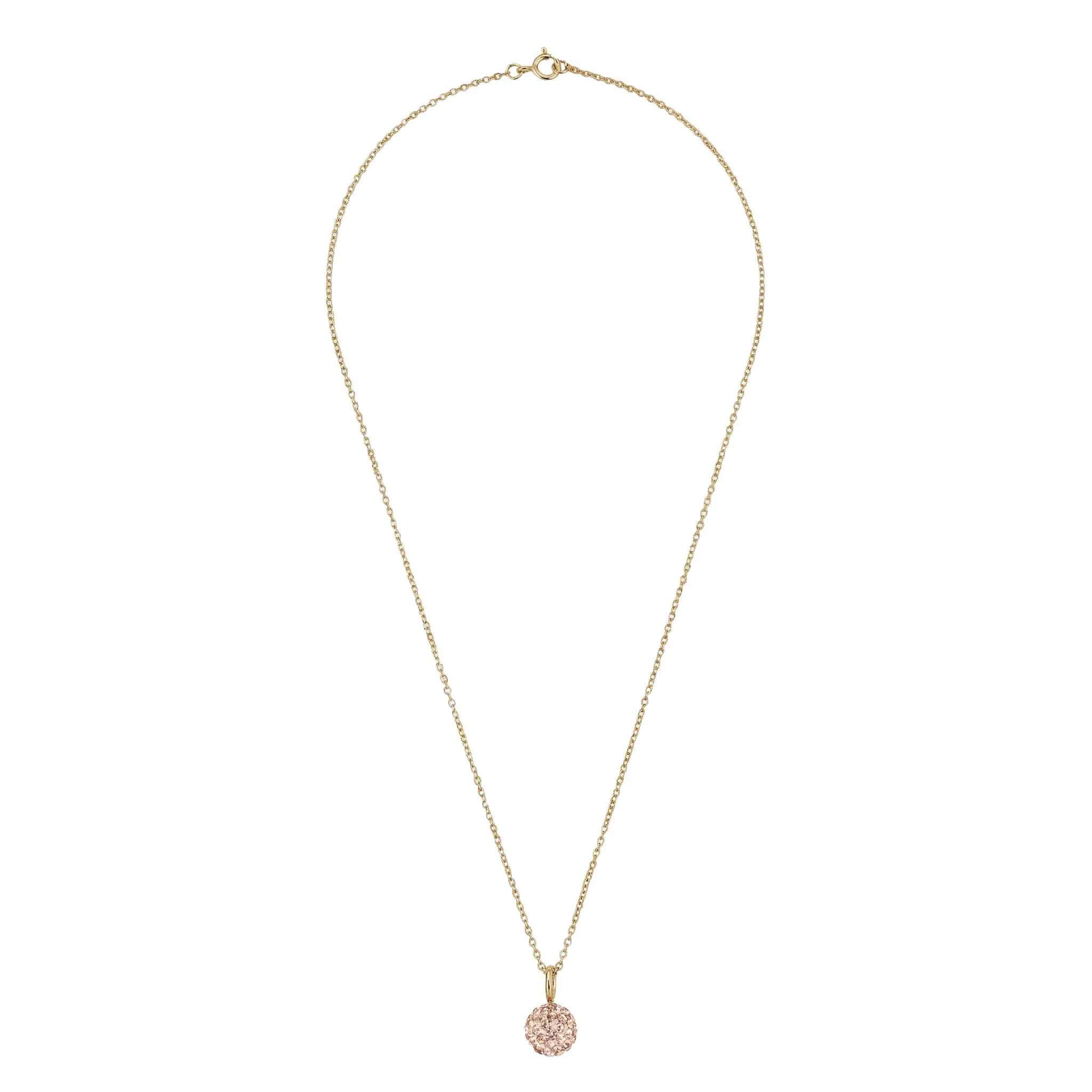 Sofia Milani - Set di 2 collane e orecchini da donna in argento 925 - Placcato oro - Con pietre di zircone - Motivo disco a sfera - immagine 5