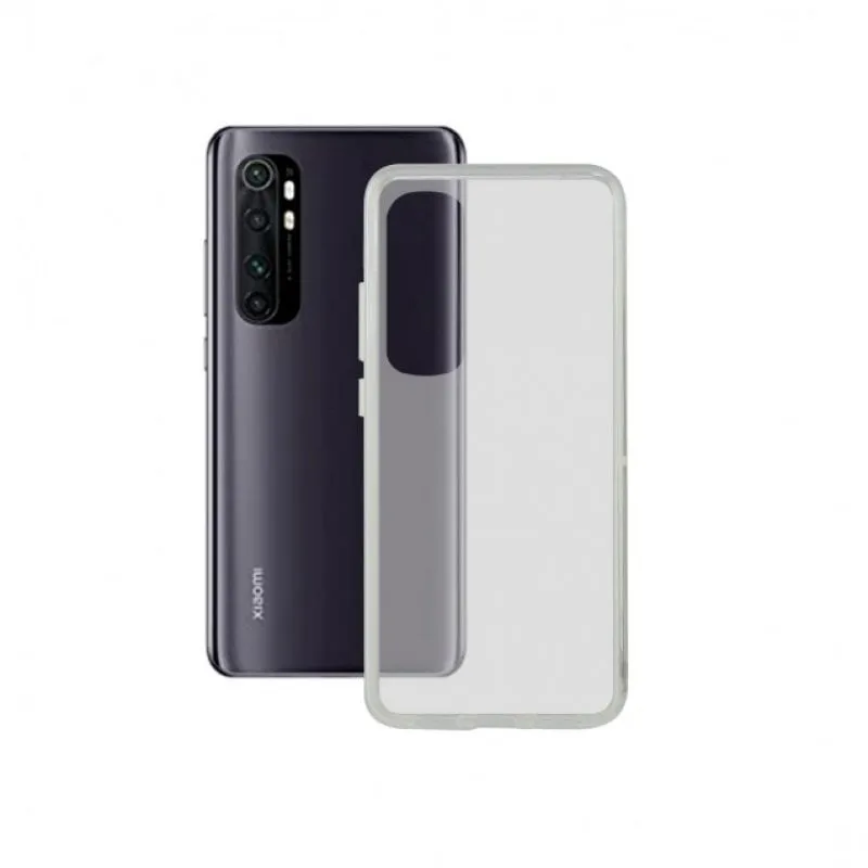 Custodia in TPU trasparente Ksix Flex per Xiaomi Mi Note 10 Lite - immagine 1