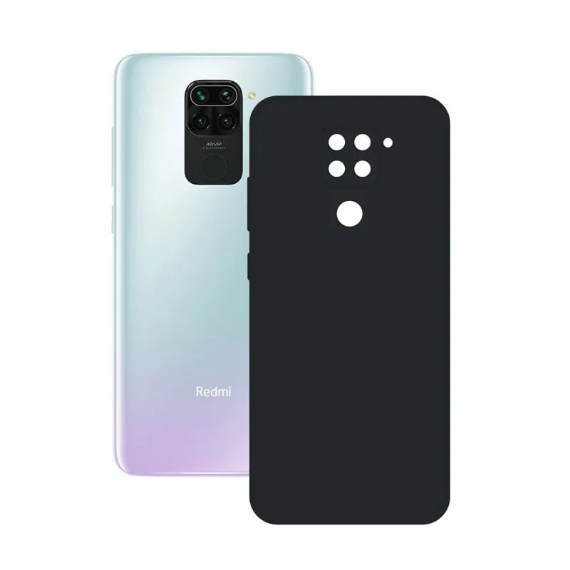 Custodia Ksix Silk Nera per Xiaomi Redmi Note 9 - immagine 1