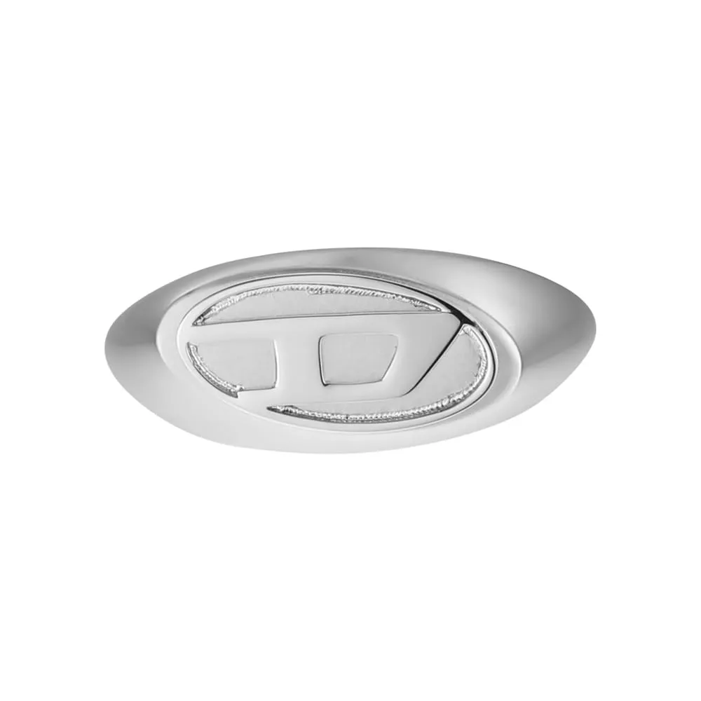 Diesel Anello da uomo in acciaio inox, DX14750406.5, Acciaio inossidabile, Nessuna pietra preziosa, Tono argento - immagine 2