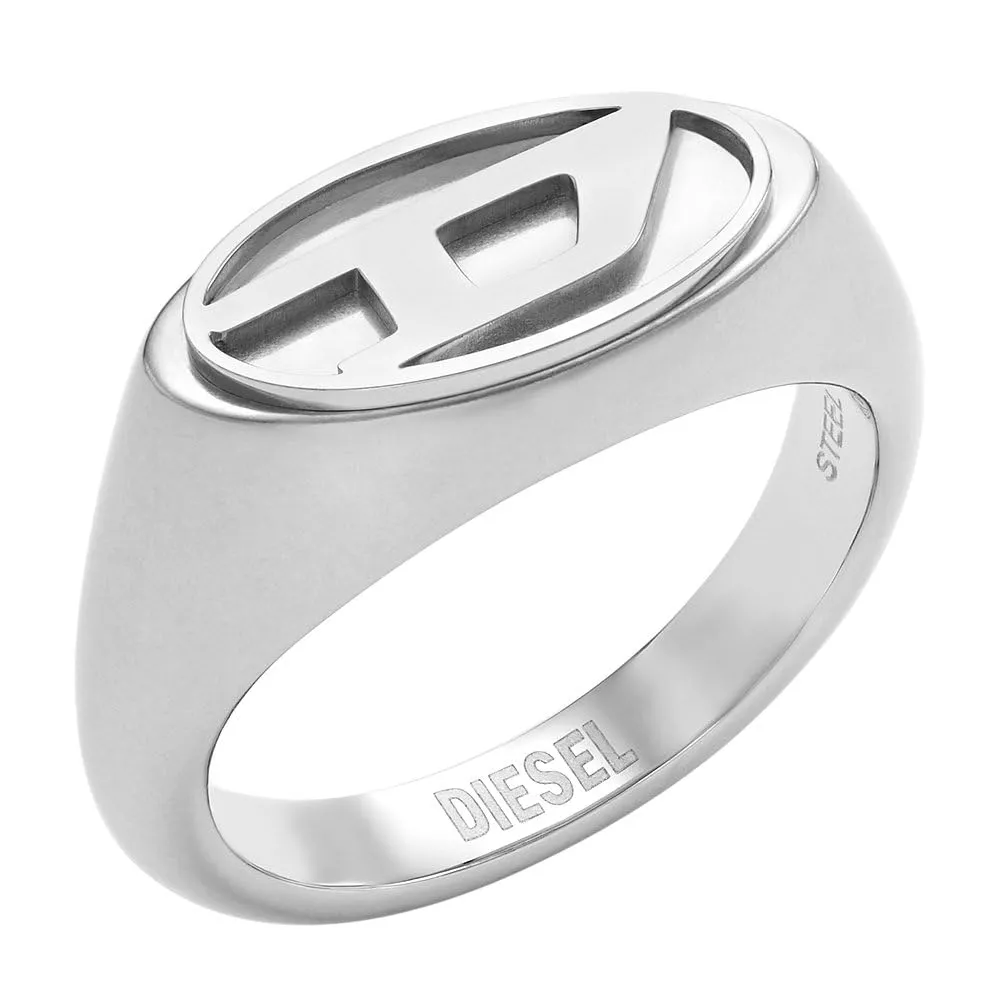 Diesel Anello Jewelry DX1475040-22 Marca, Estándar, Metallo, Nessuna pietra preziosa, 10, Tono argento - immagine 1