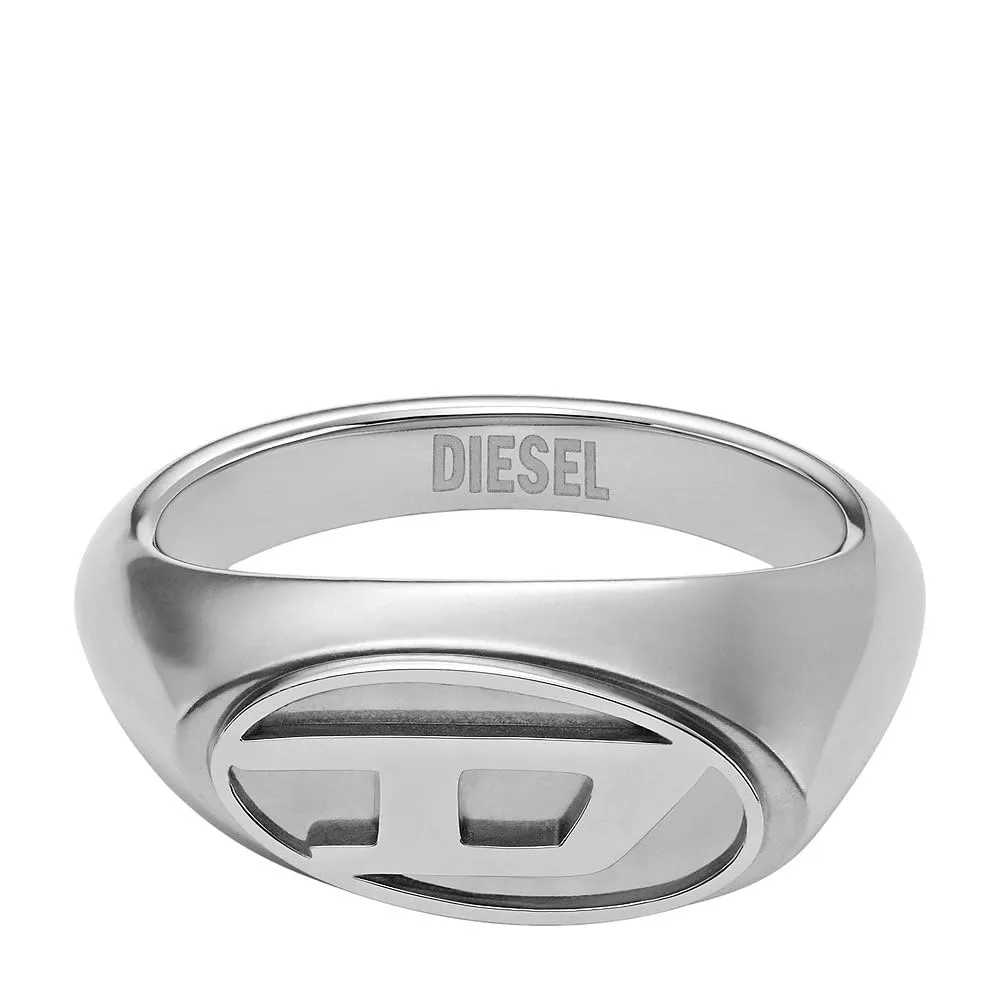 Diesel Anello Jewelry DX1475040-22 Marca, Estándar, Metallo, Nessuna pietra preziosa, 10, Tono argento - immagine 2
