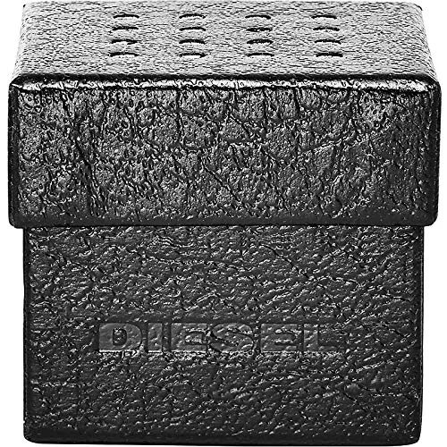 Diesel Anello da uomo in acciaio inox 32025878, misura unica, Acciaio inossidabile, Nessuna pietra preziosa, Tono argento - immagine 4